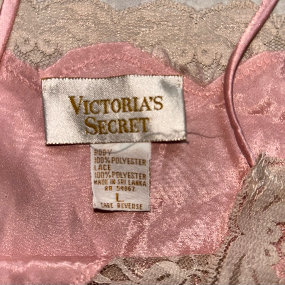 Victoria's Secret Y2K Vintage Lace Slip Dress Fairy Dainty Babydoll Feminine - Picture 8 of 9